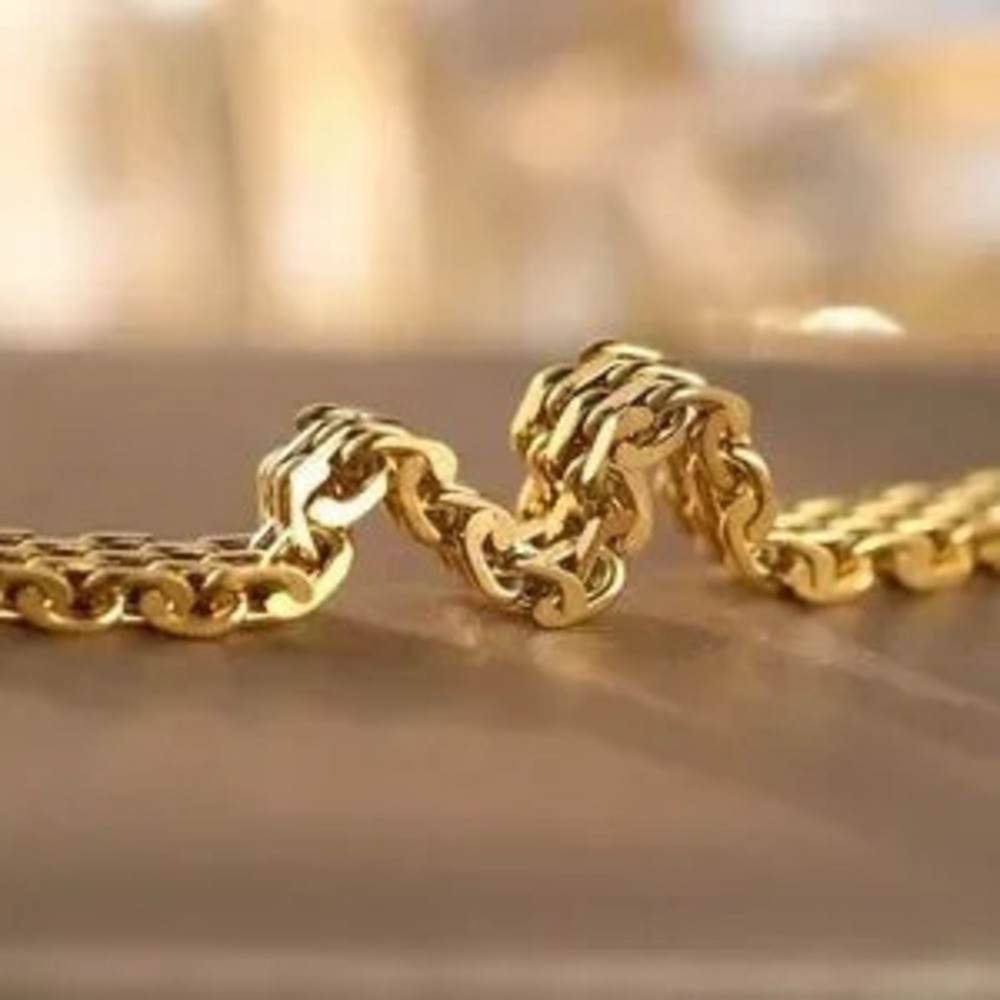 Silver Plated Stainless Steel Mesh Chain Bracelet